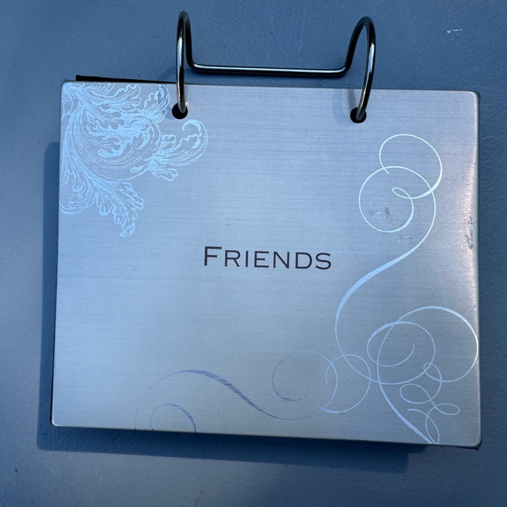 Friends Photo Album with Decorative Design